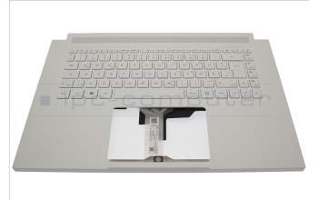 Acer 6B.C5XN7.011 COVER.UPPER.WHITE.mit Tastatur GERMAN