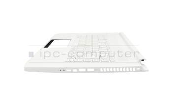 6B.C61N1.009 Original Acer Tastatur inkl. Topcase DE (deutsch) weiß/weiß mit Backlight