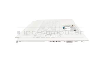 6B.C6XN7.011 Original Acer Tastatur inkl. Topcase DE (deutsch) weiß/weiß mit Backlight