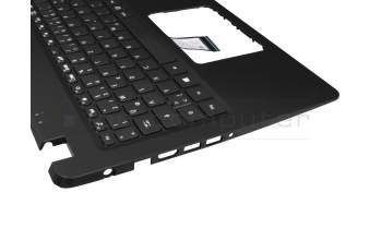 6B.EFQN2.014 Original Acer Tastatur inkl. Topcase DE (deutsch) schwarz/schwarz