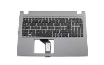 6B.G5WN7.010 Original Acer Tastatur inkl. Topcase DE (deutsch) schwarz/silber mit Backlight