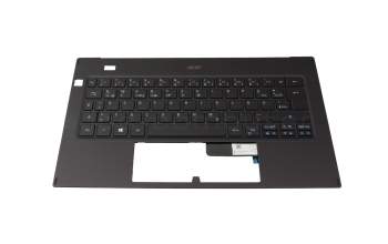 6B.H98N7.011 Original Acer Tastatur inkl. Topcase DE (deutsch) schwarz/blau/schwarz mit Backlight