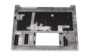 6B.HR0N8.020 Original Acer Tastatur inkl. Topcase DE (deutsch) silber/silber mit Backlight