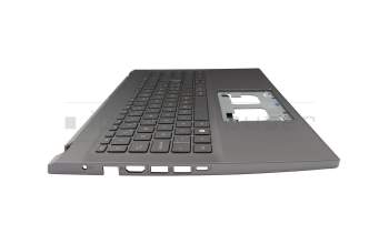 6B.K3BN2.015 Original Acer Tastatur inkl. Topcase CH (schweiz) grau/grau mit Backlight