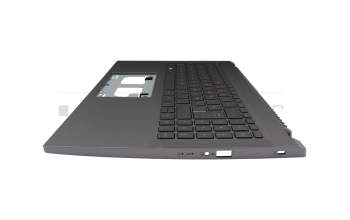 6B.K3BN2.019 Original Acer Tastatur inkl. Topcase FR (französisch) grau/grau mit Backlight