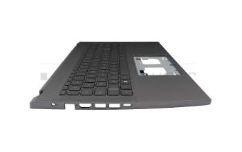 6B.K3BN2.019 Original Acer Tastatur inkl. Topcase FR (französisch) grau/grau mit Backlight