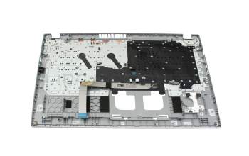 6B.K9ZN2.014 Original Acer Tastatur inkl. Topcase DE (deutsch) schwarz/silber
