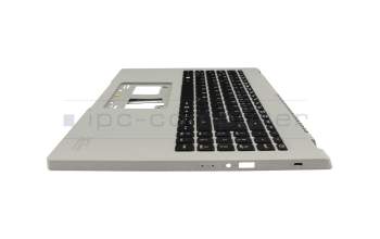 6B.KBRN2.014 Original Acer Tastatur inkl. Topcase DE (deutsch) schwarz/grau mit Backlight