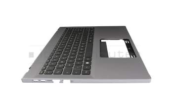 6B.KFTN2.014 Original Acer Tastatur inkl. Topcase DE (deutsch) schwarz/silber mit Backlight