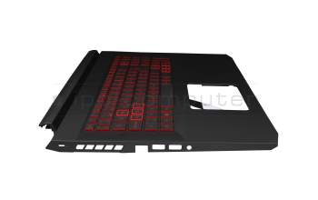 6B.Q84N2.047 Original Acer Tastatur inkl. Topcase CH (schweiz) schwarz/rot/schwarz mit Backlight GTX1650