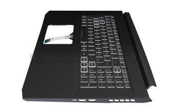 6B.QCHN2.014 Original Acer Tastatur inkl. Topcase DE (deutsch) schwarz/schwarz mit Backlight