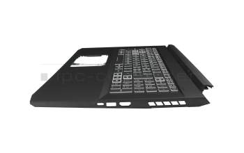6B.QCHN2.015 Original Acer Tastatur inkl. Topcase CH (schweiz) schwarz/schwarz mit Backlight