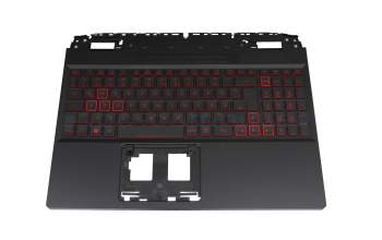 6B.QFJN2.014 Original Acer Tastatur inkl. Topcase DE (deutsch) schwarz/schwarz mit Backlight