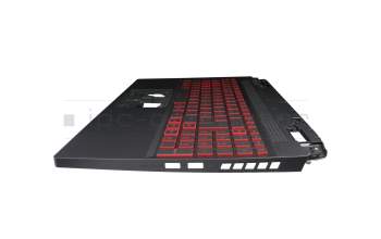 6B.QFJN2.014 Original Acer Tastatur inkl. Topcase DE (deutsch) schwarz/schwarz mit Backlight
