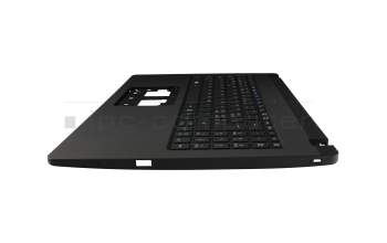 6B.VLTN7.026 Original Acer Tastatur inkl. Topcase CH (schweiz) schwarz/schwarz mit Backlight