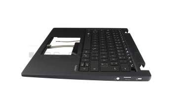 6B.VSYN7.011 Original Acer Tastatur inkl. Topcase DE (deutsch) schwarz/schwarz mit Backlight
