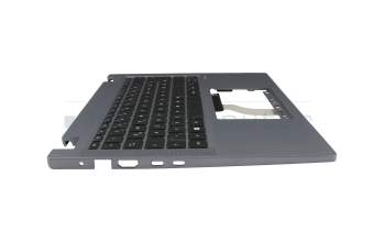 6B.VW8N7.011 Original Acer Tastatur inkl. Topcase DE (deutsch) schwarz/silber mit Backlight