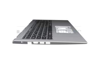 6BA6MN2014 Original Acer Tastatur inkl. Topcase DE (deutsch) schwarz/silber