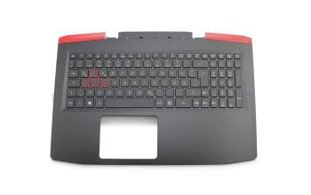 6BGM1N2011 Original Acer Tastatur inkl. Topcase DE (deutsch) schwarz/schwarz mit Backlight