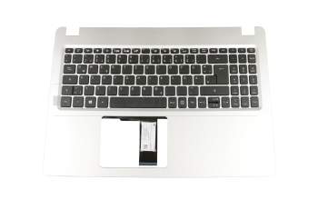 6BH5HN2014 Original Acer Tastatur inkl. Topcase DE (deutsch) schwarz/silber