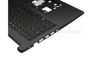 6BH9KN70110 Original Acer Tastatur inkl. Topcase DE (deutsch) schwarz/grau mit Backlight