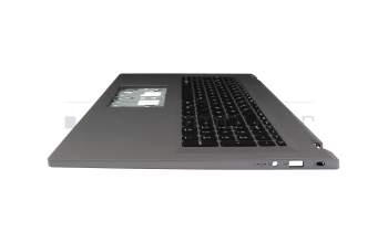 6BKDKN8020 Original Acer Tastatur inkl. Topcase DE (deutsch) schwarz/grau