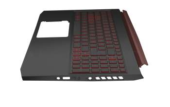 6BQ5AN2012 Original Acer Tastatur inkl. Topcase DE (deutsch) schwarz/schwarz/rot mit Backlight