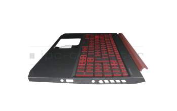 6BQ5XN2012 Original Acer Tastatur inkl. Topcase DE (deutsch) schwarz/schwarz/rot mit Backlight