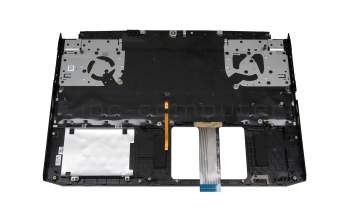 6BQ7KN2046 Original Acer Tastatur inkl. Topcase DE (deutsch) schwarz/rot/schwarz mit Backlight (Geforce1650)