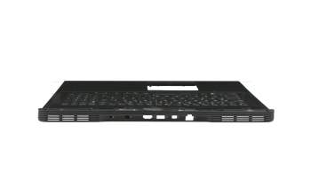 6WFHN Original Dell Tastatur inkl. Topcase DE (deutsch) schwarz/schwarz mit Backlight