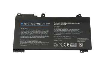 IPC-Computer Akku 40Wh kompatibel für HP ZHAN 66 Pro 15 G3