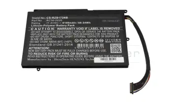 IPC-Computer Akku kompatibel zu Razer RC30-0220 mit 69,54Wh