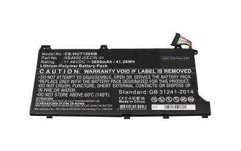 IPC-Computer Akku kompatibel zu Huawei HB4692J5ECW-31 mit 41,26Wh