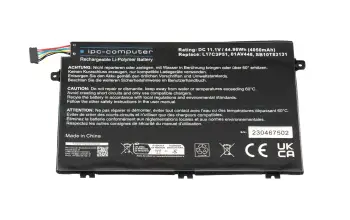 IPC-Computer Akku kompatibel zu Lenovo L17L3P51 mit 44Wh