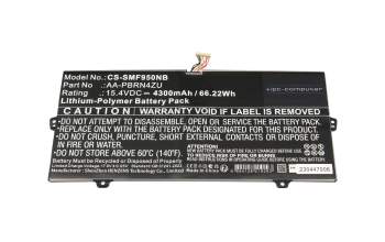 IPC-Computer Akku kompatibel zu Samsung BA43-00393A mit 66Wh