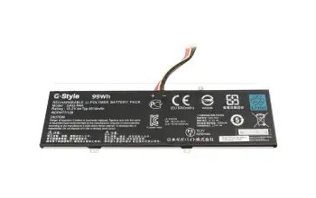 27S00-N4A01-G20S Original Gigabyte Akku 99Wh Es gibt dieses Akku-Modell mit zwei verschiedenen Anschluss-und Kabell&auml;ngen. Vergleichen Sie Ihren Akku genau mit dem hier ausgew&auml;hlten Akku (Anschlu&szlig; 17mm).