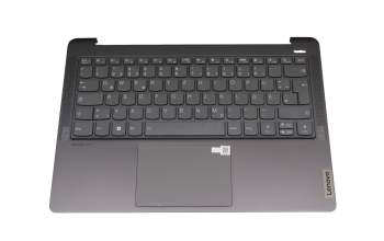 71NJU138099 Original Compal Tastatur inkl. Topcase DE (deutsch) grau/grau mit Backlight