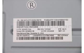 Lenovo 71Y5543 DVD, DT, SATA, H/H, x16