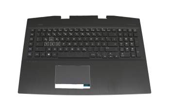 74NHY132209 Original HP Tastatur inkl. Topcase DE (deutsch) schwarz/schwarz mit Backlight