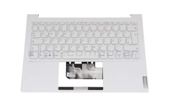 814807080350 Original Lenovo Tastatur inkl. Topcase DE (deutsch) weiß/weiß mit Backlight