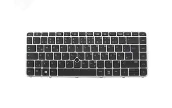 819876-041 Original HP Tastatur DE (deutsch) schwarz mit Mouse-Stick
