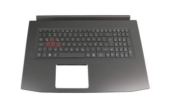 82304FE9K201 Original Acer Tastatur inkl. Topcase DE (deutsch) schwarz/schwarz mit Backlight (GeForce 1060)