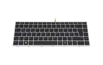 831-00702-00B Original HP Tastatur DE (deutsch) schwarz mit Backlight