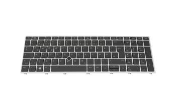 851-00055-00A Original HP Tastatur DE (deutsch) schwarz mit Backlight und Mouse-Stick (mit Pointing-Stick)