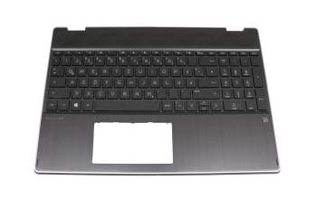 8K2051 Original HP Tastatur inkl. Topcase DE (deutsch) schwarz/schwarz
