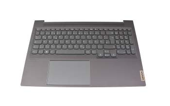 8SST61F50118 Original Lenovo Tastatur inkl. Topcase DE (deutsch) grau/grau mit Backlight