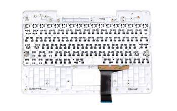 90NB0452-R30291 Original Asus Tastatur inkl. Topcase US (englisch) schwarz/weiß