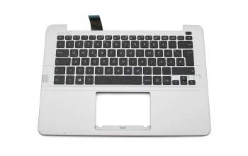 90NB07I1-R31GE0 Original Asus Tastatur inkl. Topcase DE (deutsch) schwarz/silber