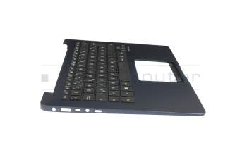 90NB0DS5-R31GE0 Original Asus Tastatur inkl. Topcase DE (deutsch) schwarz/blau mit Backlight