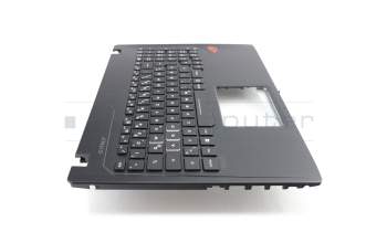 90NB0DX1-R30GE0 Original Asus Tastatur inkl. Topcase DE (deutsch) schwarz/schwarz mit Backlight